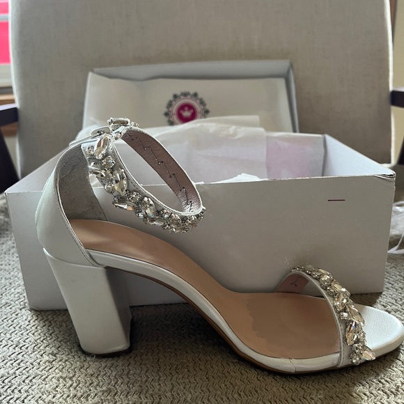 Pinky Promises (Etsy) Shoes - Ivory Heels